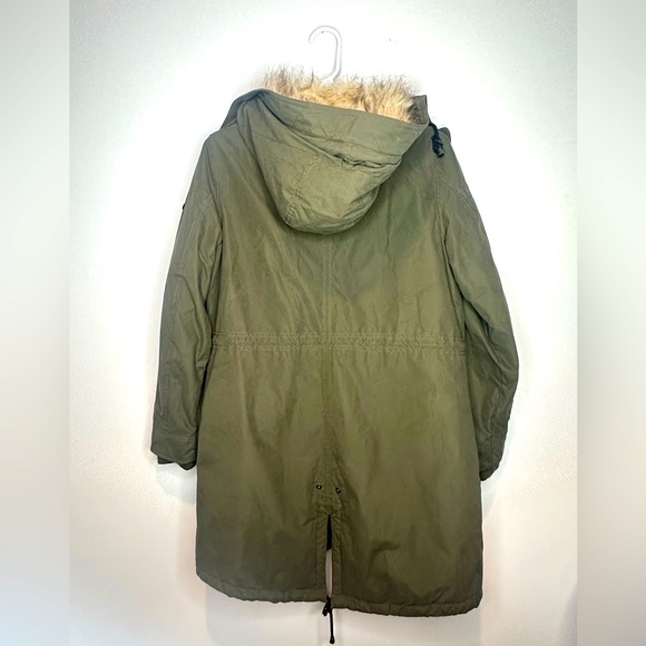 Lucky Brand Green Parka US M - Picture 1 of 6
